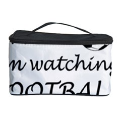 Football Fan  Cosmetic Storage Case by Valentinaart