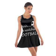 Football Fan  Cotton Racerback Dress by Valentinaart