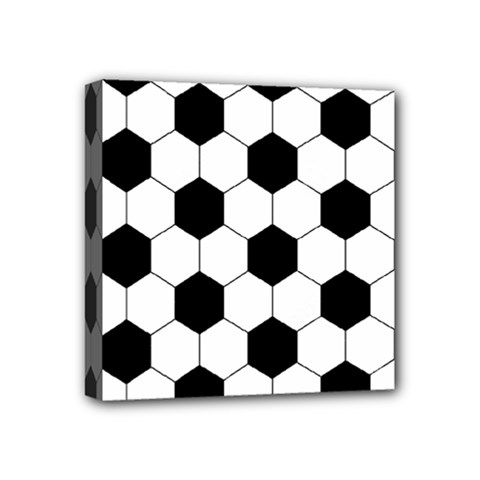 Football Mini Canvas 4  X 4  by Valentinaart