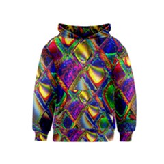 Abstract Digital Art Kids  Pullover Hoodie by Sapixe