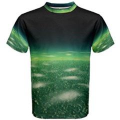 Alien Orbit Men s Cotton Tee by Sapixe