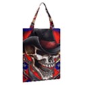 Confederate Flag Usa America United States Csa Civil War Rebel Dixie Military Poster Skull Classic Tote Bag View2