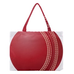 Cricket Ball Medium Tote Bag by Sapixe