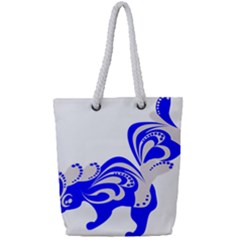 Skunk Animal Still From Full Print Rope Handle Tote (small) by Nexatart