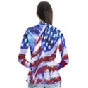 Flag Usa United States Of America Images Independence Day Drape Collar Cardigan View2