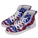 Flag Usa United States Of America Images Independence Day Women s Hi-Top Skate Sneakers View2