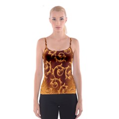 Floral Vintage Spaghetti Strap Top by Sapixe