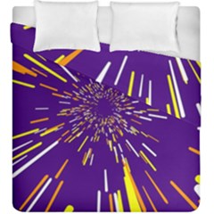 Space Trip 1 Duvet Cover Double Side (king Size) by jumpercat