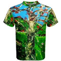 Coral Tree 2 Men s Cotton Tee by bestdesignintheworld