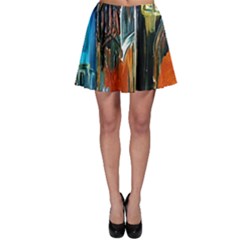 Ceramics Of Ancient Land 6 Skater Skirt by bestdesignintheworld