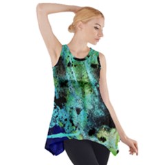 Blue Options 6 Side Drop Tank Tunic by bestdesignintheworld