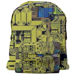 Technology Circuit Board Giant Full Print Backpack by Sapixe