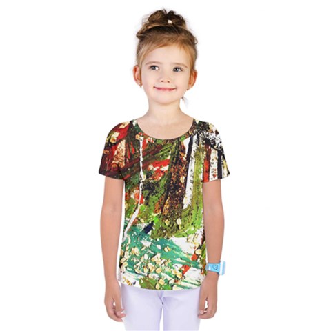 April   Birds Of Paradise Kids  One Piece Tee by bestdesignintheworld