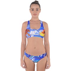 Dscf1385 - Sunflowers In Ceramic Jur Cross Back Hipster Bikini Set by bestdesignintheworld