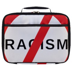 No Racism Full Print Lunch Bag by demongstore