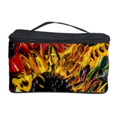 Sunflowers In A Scott House Cosmetic Storage Case by bestdesignintheworld