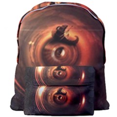 Steampunk Airship Sailing The Stars Of Deep Space Giant Full Print Backpack by jayaprime