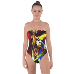 Drama 4 Tie Back One Piece Swimsuit by bestdesignintheworld