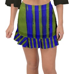 Stripes 4 Fishtail Mini Chiffon Skirt by bestdesignintheworld