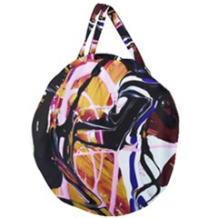 Immediate Attraction 2 Giant Round Zipper Tote by bestdesignintheworld