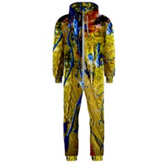 Lunar Eclipse 5 Hooded Jumpsuit (men)  by bestdesignintheworld