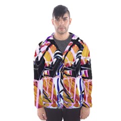 Immediate Attraction 2 Hooded Wind Breaker (men) by bestdesignintheworld