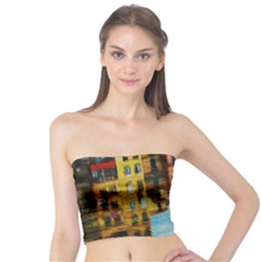 Architecture Art Blue Tube Top by Modern2018