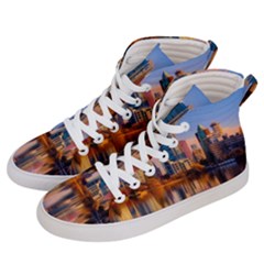 Vancouver Canada Sea Ocean Men s Hi-top Skate Sneakers by Simbadda