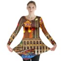 Shanghai Skyline Architecture Long Sleeve Tunic  View1