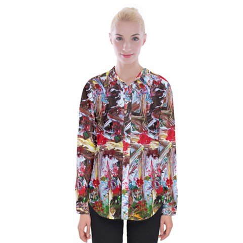 Eden Garden 1 Womens Long Sleeve Shirt by bestdesignintheworld