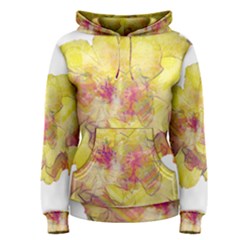 Yellow Rose Women s Pullover Hoodie by aumaraspiritart