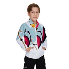 Dancing Fruit Apple Organic Fruit Wind Breaker (kids) by Simbadda