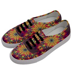 Joyful Living Men s Classic Low Top Sneakers by aumaraspiritart