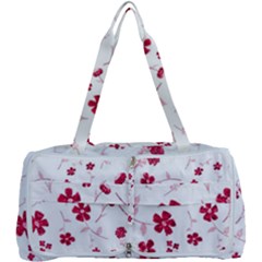 Sweet Shiny Floral Red Multi Function Bag	 by ImpressiveMoments