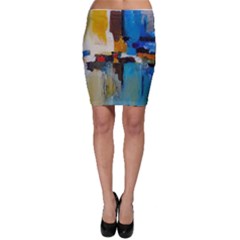 Abstract Bodycon Skirt by consciouslyliving