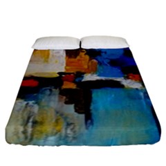 Abstract Fitted Sheet (king Size) by consciouslyliving