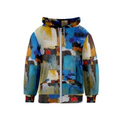 Abstract Kids  Zipper Hoodie by consciouslyliving