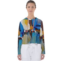 Abstract Women s Slouchy Sweat by consciouslyliving