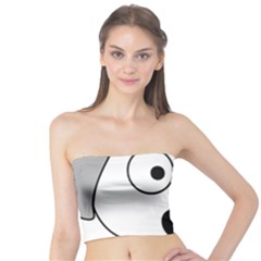 Animal Cartoon Colour Dog Tube Top by Nexatart