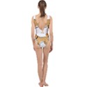 Dog Brown Pet Animal Tail Eskimo Center Cut Out Swimsuit View2