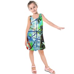 Depression 1 Kids  Sleeveless Dress by bestdesignintheworld