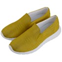 Yellow Alligator Skin Women s Lightweight Slip Ons View2