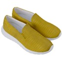 Yellow Alligator Skin Women s Lightweight Slip Ons View3