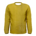 Yellow Alligator Skin Men s Long Sleeve Tee View1