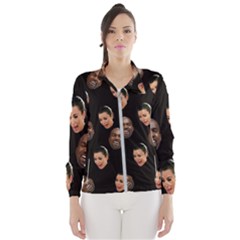 Crying Kim Kardashian Windbreaker (women) by Valentinaart