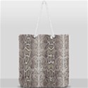 Snake Skin Full Print Rope Handle Tote (Large) View1