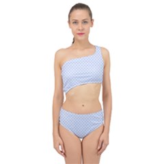 Alice Blue Hearts In An English Country Garden Spliced Up Two Piece Swimsuit by PodArtist