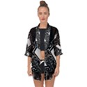 Technoid Future Robot Science Open Front Chiffon Kimono View1