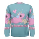 Long distance lover - Cute Unicorn Men s Long Sleeve Tee View2