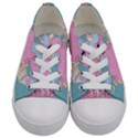 Long distance lover - Cute Unicorn Kids  Low Top Canvas Sneakers View1